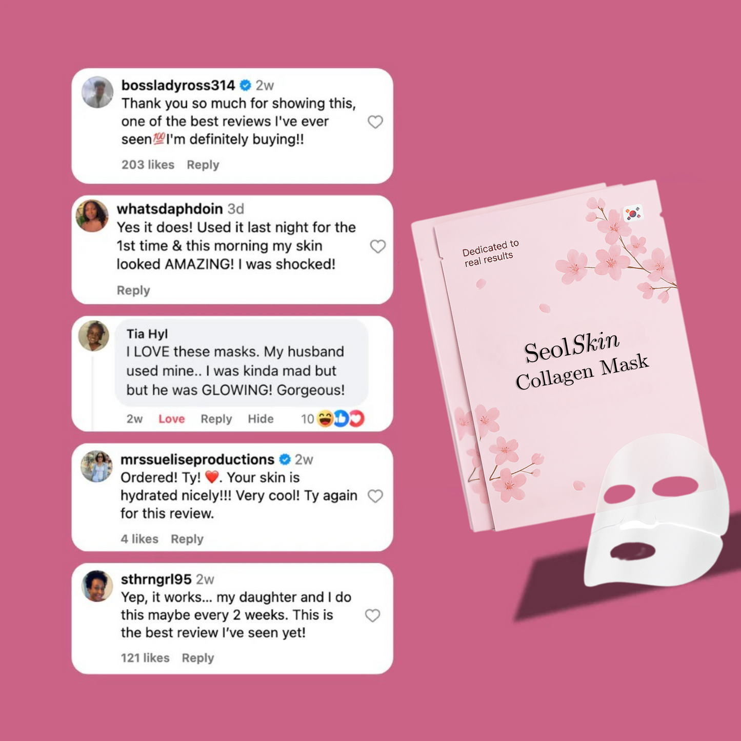 Collagen Glow Up Mask